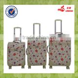 2015 New Design PU Leather Travel Trolley Carry-on Luggage