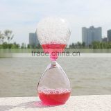 2014 Hot Sale Liquid Timer Bubble /Hourglass With Bubble
