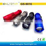 GS-9016 Aluminum Xml Q5 230lm Outdoor Most Powerful Pocket Elastic Led Fleshlight With CE &ROHS thumbnail-1