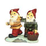 Outdoor Dwarf Solar Spotlights Resin Gnome thumbnail-5