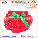 Fashion cool summer red baby bloomer