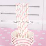 Baby Shower Pink Polka Dot Party Paper Tableware thumbnail-4