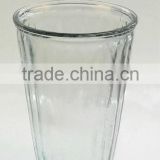 HP263 clear glass vase