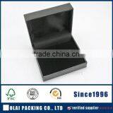 Rectangle Black Plastic Cufflink Gift Set Packing thumbnail-1