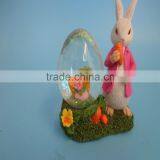 Customized Rabbit Snow Globe Craft for Home Decoration thumbnail-5