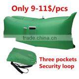 nylon fabric beach sofa inflatable sleeping bag beg outdoor sun lounger
