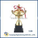 Three Sizes 134ABC Blank Plastic Base Students Gold Plated Trophy thumbnail-4