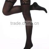 Infared Non Slip Lace Nylon Women Compression Hosiery