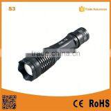 S3 Power Light Rechargeable Zoom Small Rechargeable Torch Light