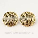 Fancy beautiful latest designs fake gold earrings for women dress