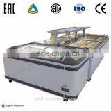 Supermarket Mini Cooler for Meat and Pizza With Glass Lid thumbnail-1