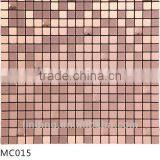 MC015 Aluminium Plastic Mosaic Tile Ceiling