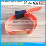 Factory Selling RFID Woven Bracelets , for Party,festival,event Use RFID Woven Bracelets thumbnail-1