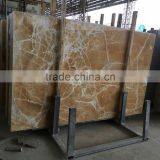 Best Quality High Polished Light Honey Onyx Marble Tiles thumbnail-2