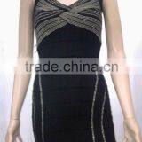 Hot selling 2014 celebrity bandage dress high quality new bandage dress dress