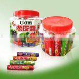 Colorful Assorted Soft Chew gum Candy Jar