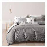 European Style Bedding Sets 100% Cotton Classic Stripes Bed Linen With Pillows