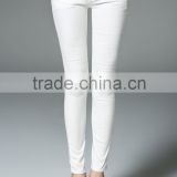 Wholesale Cheap Woman White Jean 2016 Latest Designer Denim Jeans Fashion