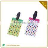 OEM Airplane Hang Luggage Tag Printing And Label Factory thumbnail-6