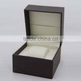 Luxury Customized High Quality Black Leather Watch Box