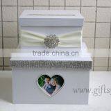Elegant Money Box for Wedding With Photo Frame thumbnail-2