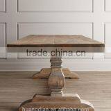 8 seater dining table industrial furniture wood table restaurant