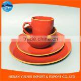 Chinese Red Chinese Restaurant Dinnerware for Gift thumbnail-1
