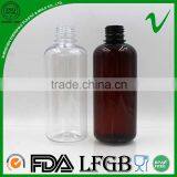 High Quality Clear Boston Pet Custom Plastic Bottles With Food Grade