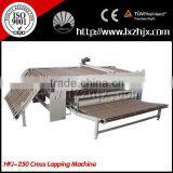 HFJ-250 nonwoven cross lapping machinery, cross lapper machine, nonwoven cross lapper