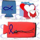 Multi-color Waterproof Neoprene Beer Can Cooler Holder thumbnail-3