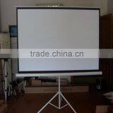 60-120 Inches Protable Matte White Movie Theater Tripod Projection Screen, Foldable Projector Screen thumbnail-2