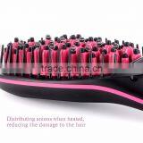 Hot Sell Led Display Black Big Button Hair Brush Straightener thumbnail-4