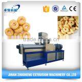 Factory in Jinan China Quality Corn Ring Puffed Snacks Food Production Machine