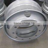 China Hot Sale Tubeless 8.25*22.5 Steel Trailer Rims thumbnail-1
