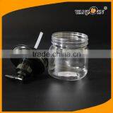 New Design Cheap PET 8oz Square Jar Mason Jar for Hand Soap Package thumbnail-2