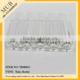 Hot Sale Empty Mini Clear Glass Vial Tubular Bottles thumbnail-1