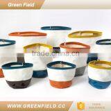 Canvas Flower Pot Garden Decor Plant Pot thumbnail-3