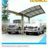 China Steel Structure Carports Garages With Polycarbonate Roof for Sale thumbnail-1