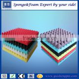 China Wholesale Sound Absorbing Acoustic Foam Panels with wedge/egg/pyramid shape