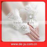 Pretty Bowknot Wedding Satin Long Gloves Elisha Bridal Sleeves thumbnail-1