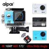 Aipal Hot Sale 40m 2.0 LCD Waterproof Sport Camera WIFI Action Camera Mini 1080P HD DV 4K Camera thumbnail-1