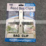 2 Pieces Set Blister Card Plastic Bag Clip for Bread thumbnail-1