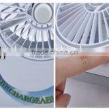 Hot Sale 3 in 1 Multifunction 6 Inch Solar Fan Rechargeable Emergency LED Light thumbnail-4