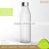 Cheap Clear Pyrex Glass 400-500ml Vitality Juice Source Bottle Lemon Cup thumbnail-3