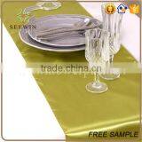 Chinese Wholesale Style Satin Sheer Table Runner thumbnail-3