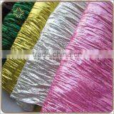 Wrinkld Golden Table Cloth for Wedding , Banquet