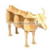 Cattle Puzzle Table,Creative Animal Furniture,MDF DIY Assembled CattleTable For Fashion Living Room,Wooden Animal Furniture thumbnail-3