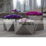 Arlau Outdoor Stainless Steel Flower Pots Square thumbnail-4