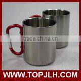 Sublimation Climbing Carabiner Mug Stainless Steel Custom Metal Mug thumbnail-6