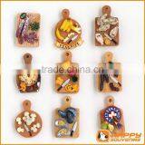 3D Custom Cutting Board Fridge Magnet for Home Decor thumbnail-1